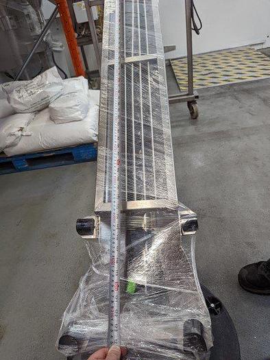 Used Hansaem Inclined Auger Conveyor