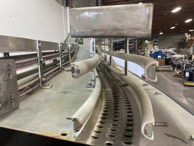 Used Air Deck Can Conveyor