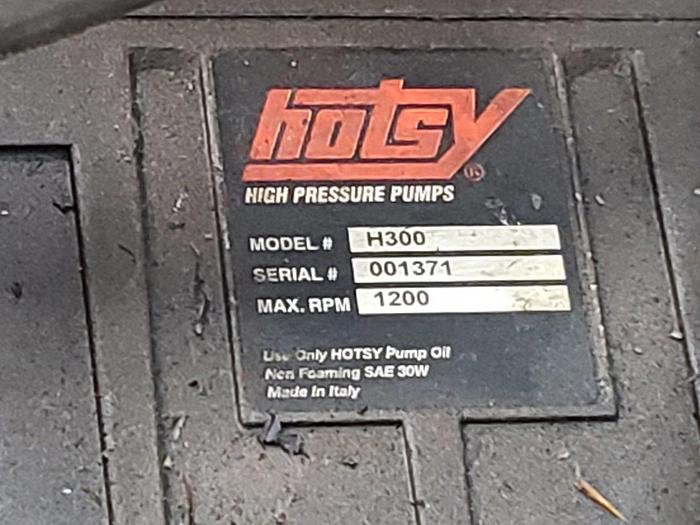 Used Hotsy H300 High Pressure Washer Pump
