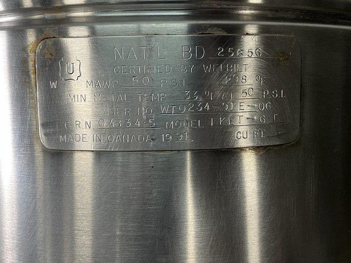 Used Cleveland TKET-6T Twin Steam Kettles