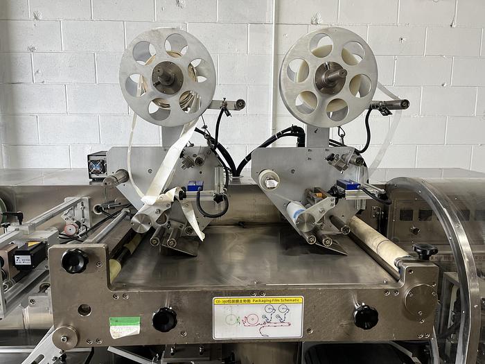 Used Wet Wipe Flow Wrapper