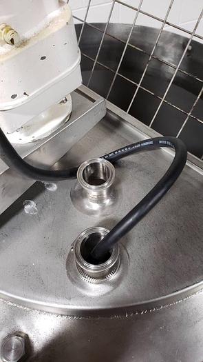 Used 50 Gal SS Jacketed Tank with Agitator