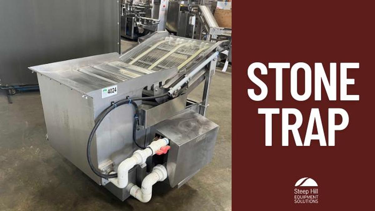 Used Stone Trap & Pre-Wash System