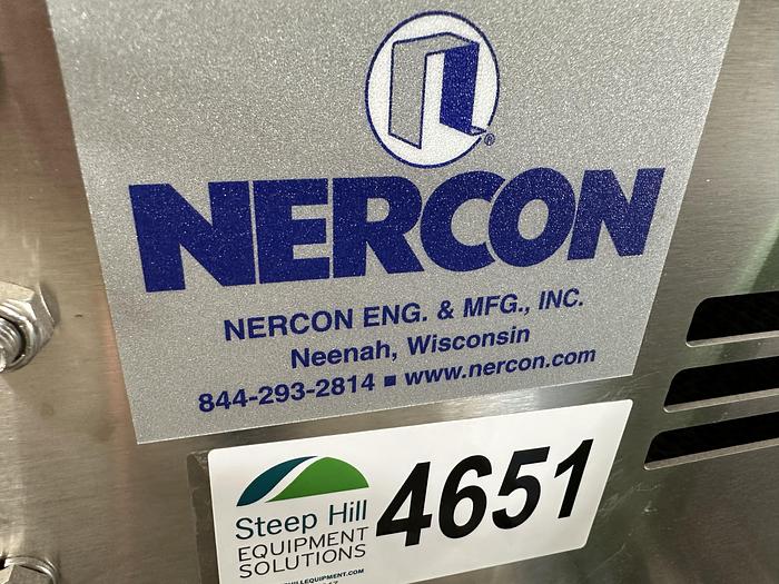 Used Nercon 7' Incline Conveyor