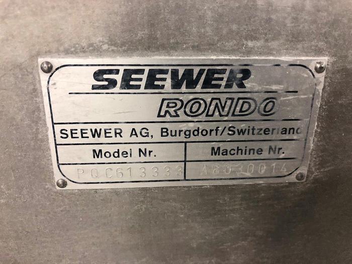 Used Seewer-Rondo 5-Head Dough Sheeter