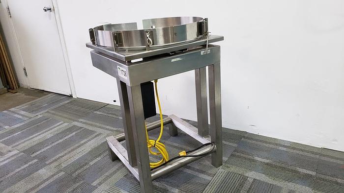 Used 24" Stainless Steel Accumulation Table