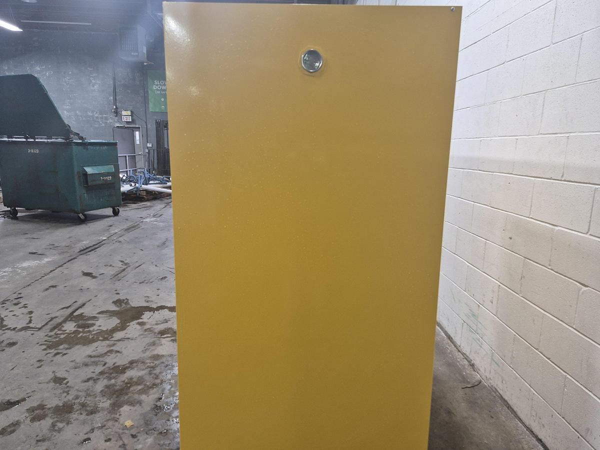 Used Global Industrial Flammable Liquid Storage Cabinet