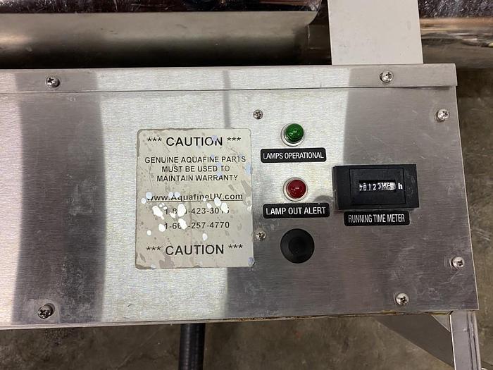 Used Aquafine UV Disinfection Unit