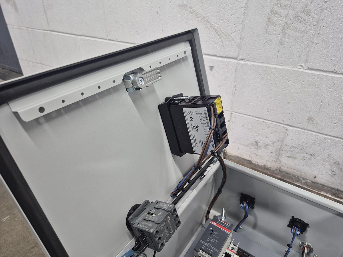 Used Dual Unit Heater System w/ Thermostat & C02 Detector