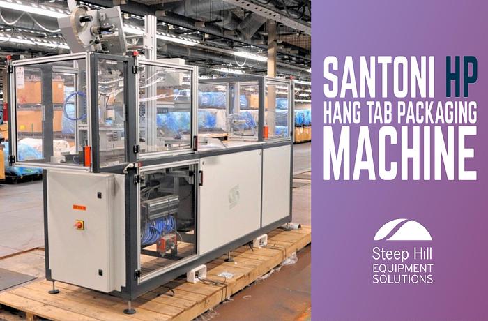 Used Santoni HP Hang Tab Packaging Machine
