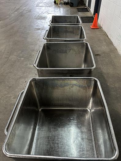 Used Stainless Steel Meat Buggies