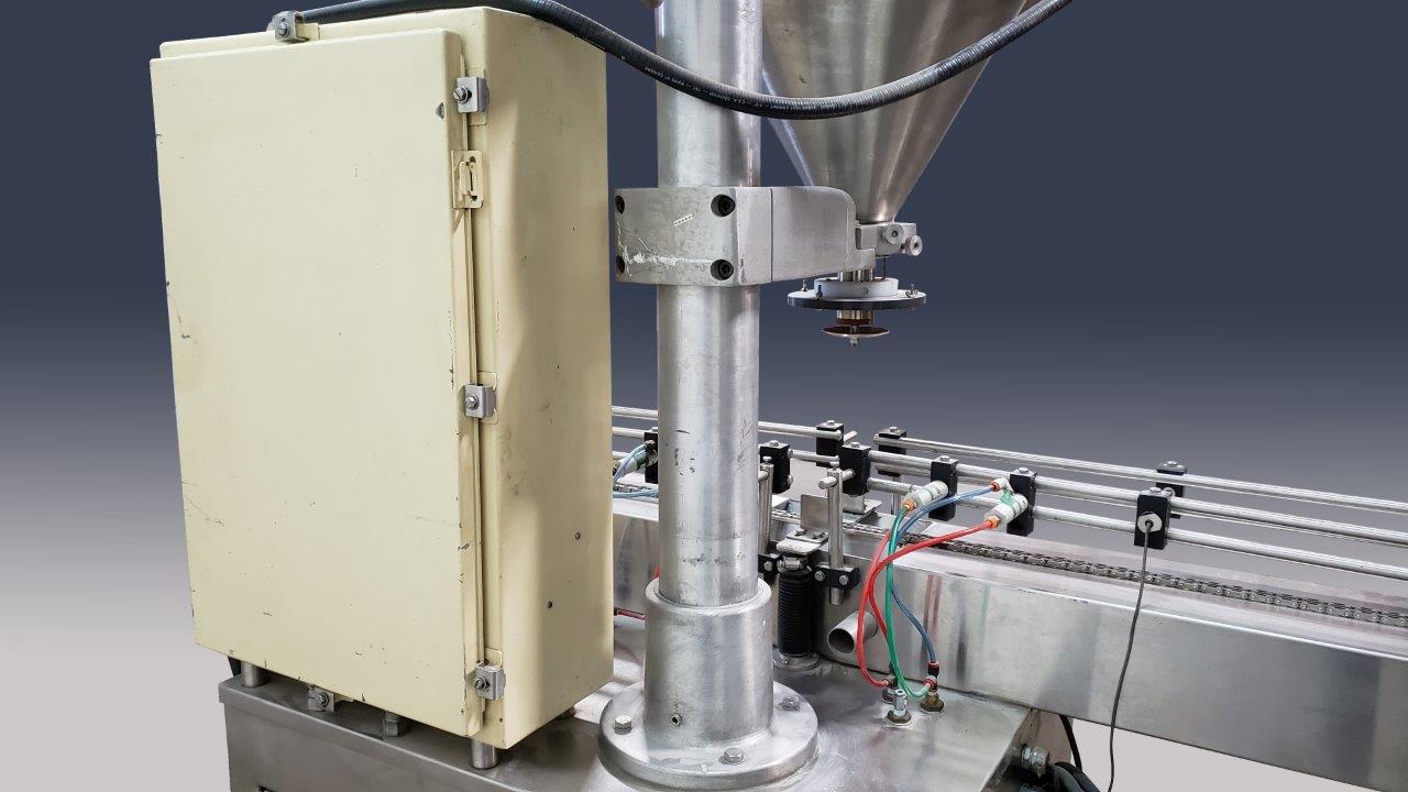 Used All-Fill SHA Single Head Automatic Auger Filler