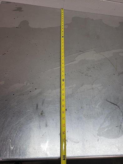 Used 6' x 3' Stainless Steel Table