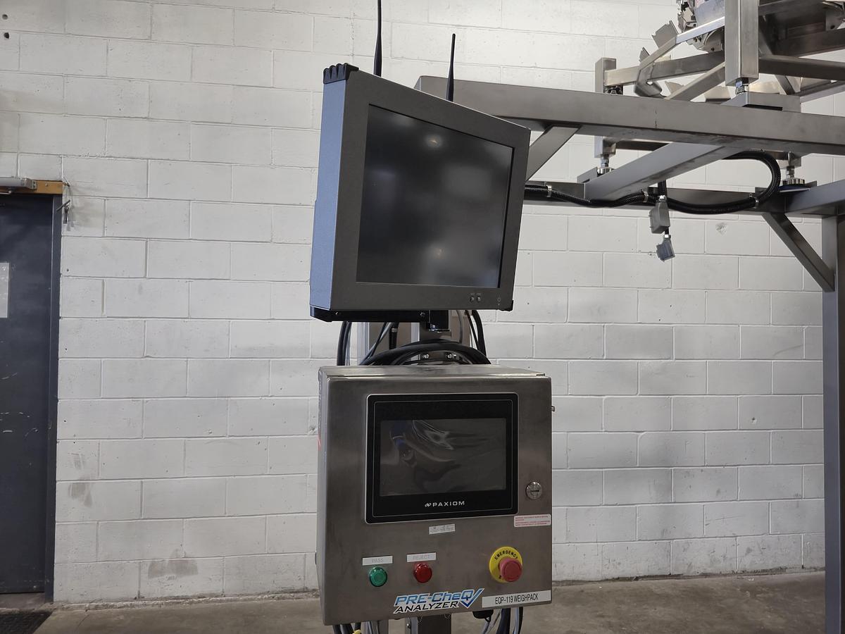 Used WeighPack PrimoCombi 14H Scale & Pre-CheQ Analyzer System