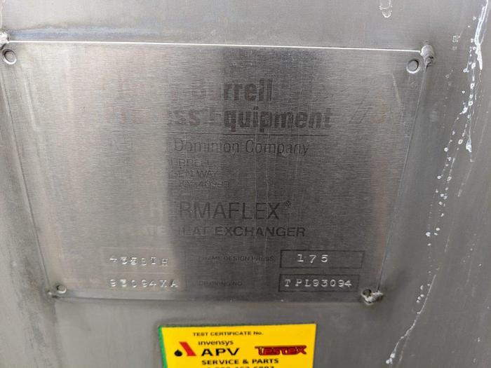 Used Cherry Burrell Thermaflex Plate Heat Exchanger