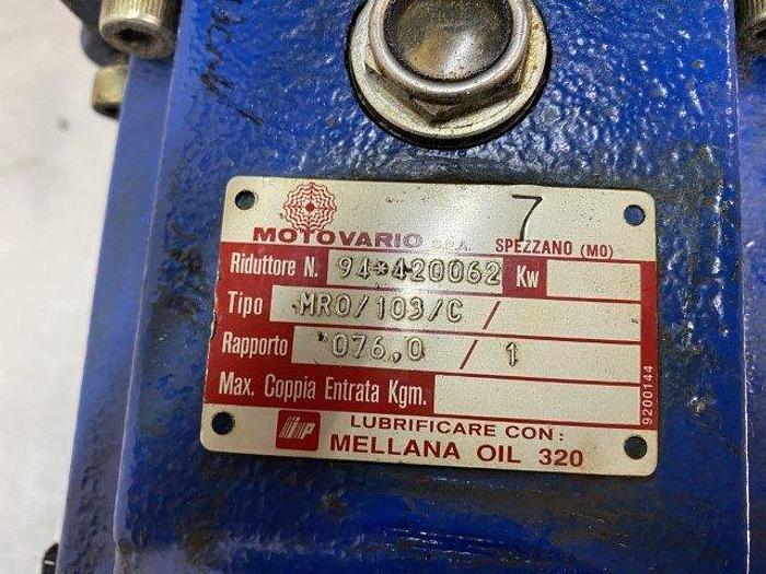 Used Motovario MRO Helical Bevel Gear Reducer