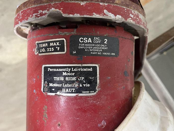 Used Chromalox Water Heater With Pump