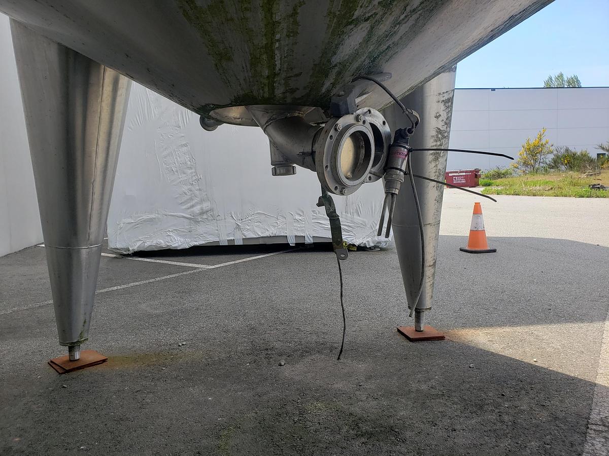 Used 12,000L SS Jacketed Tanks with Agitation