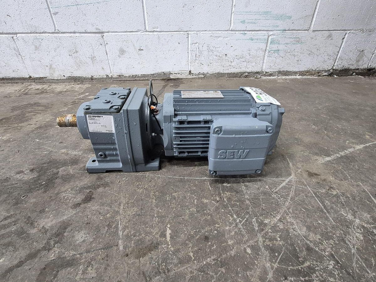 Used Sew-Eurodrive 1 HP Helical Gearmotor 