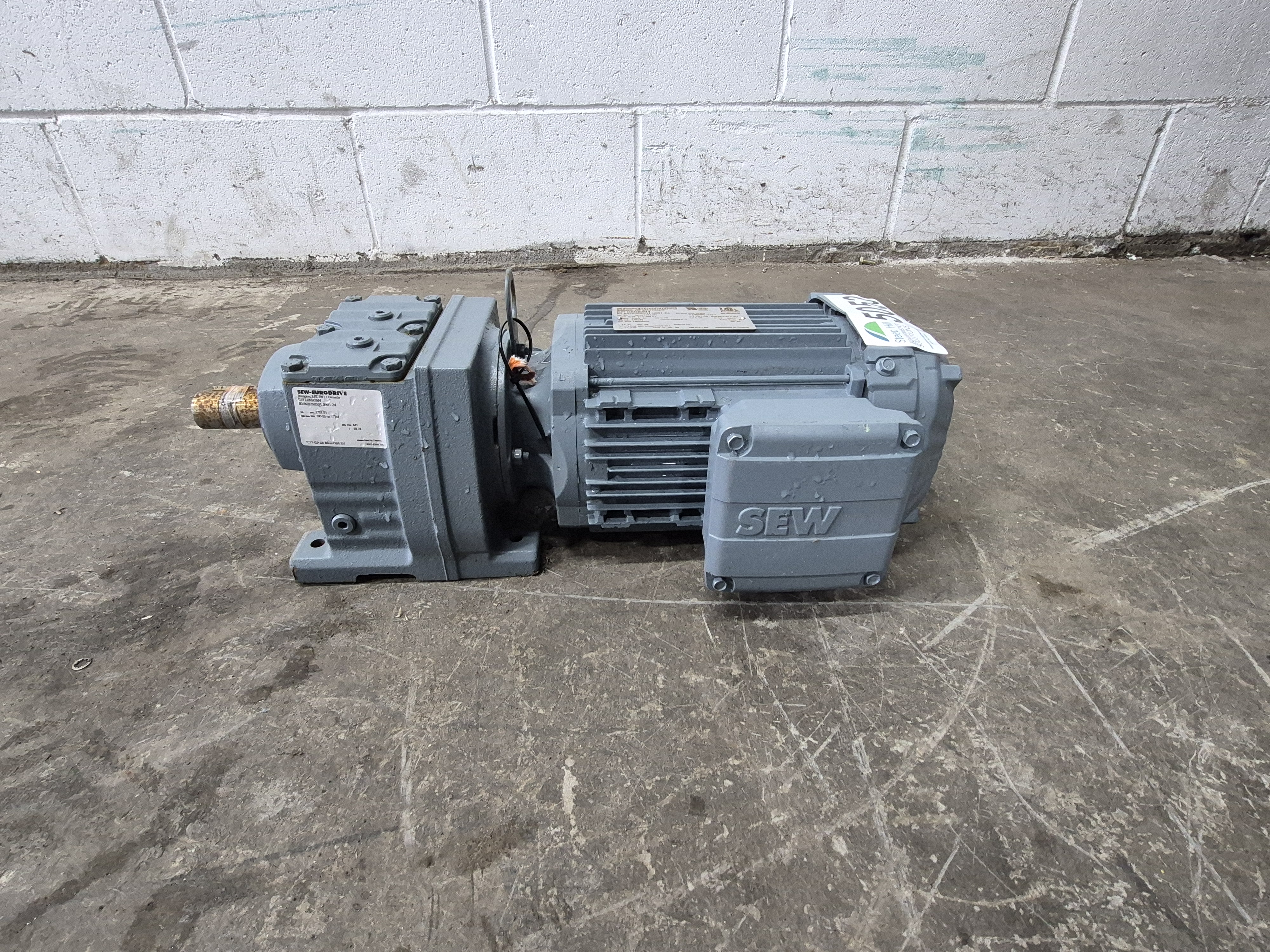 Used Sew-Eurodrive 1 HP Helical Gearmotor 