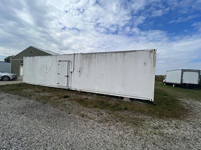 Used Blast Freezer Insulated Shipping Container