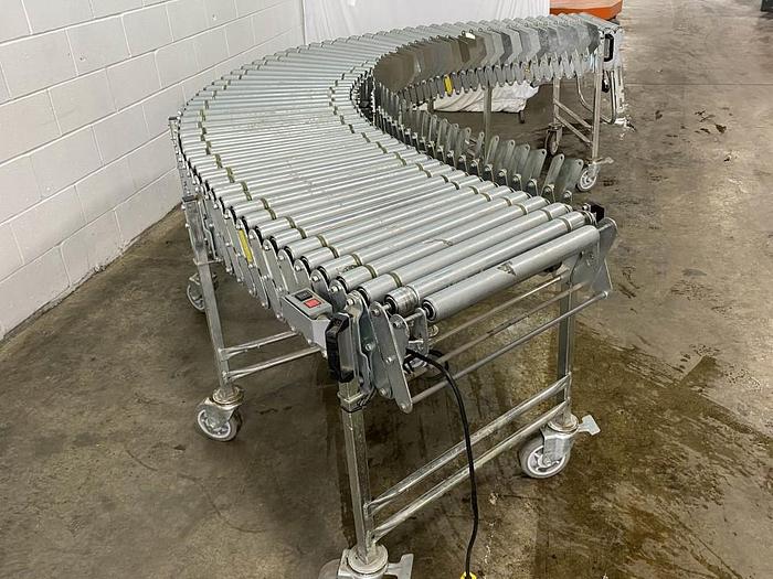 Used BestFlex Powered Flexible Roller Conveyor