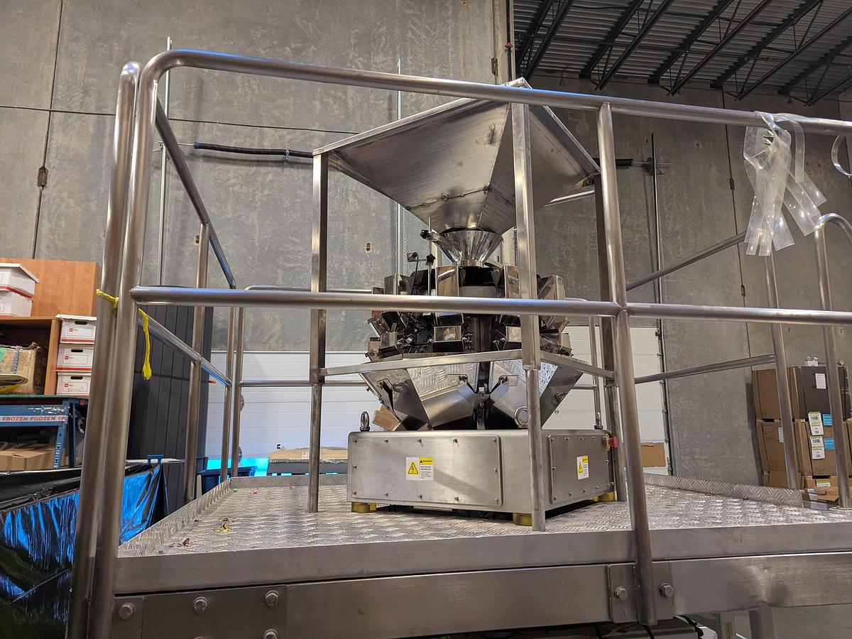 Used Matrix 916R Bagger with Platform and 10 Head Scale