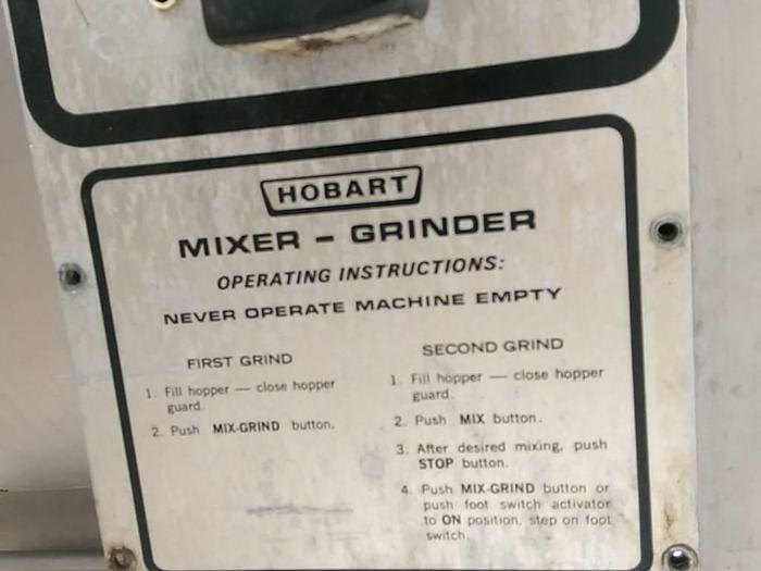 Used Hobart Meat Grinder