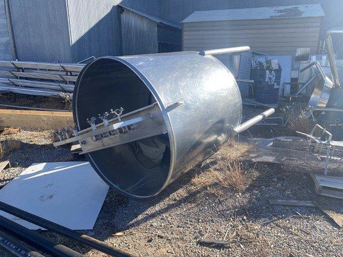 Used SS Cone-Bottom Tank