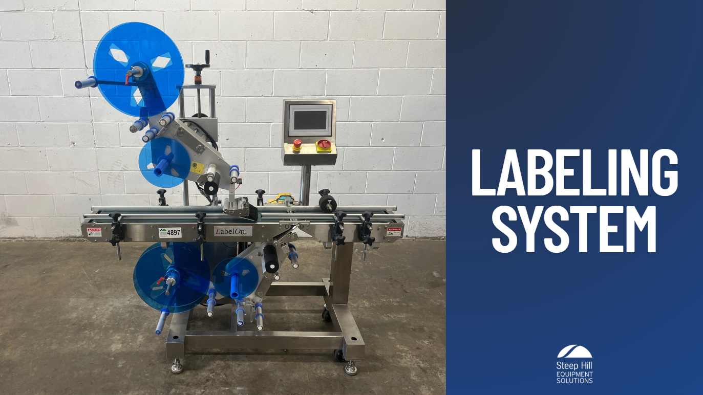 Used Label-on Basic 300 Labeling System