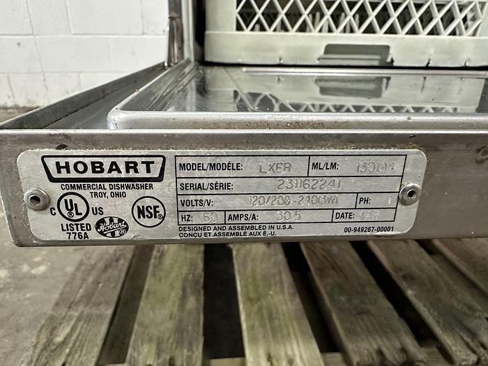 Used Hobart LXER Dishwasher