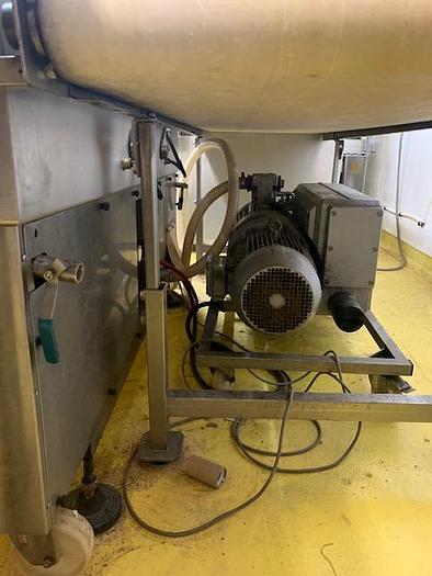 Used Double Chamber Vacuum Packager with Dip Tank