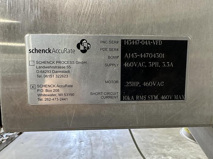 Used Schenk Ingredient Feeder