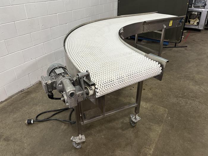Used 11'6 Curved Conveyor