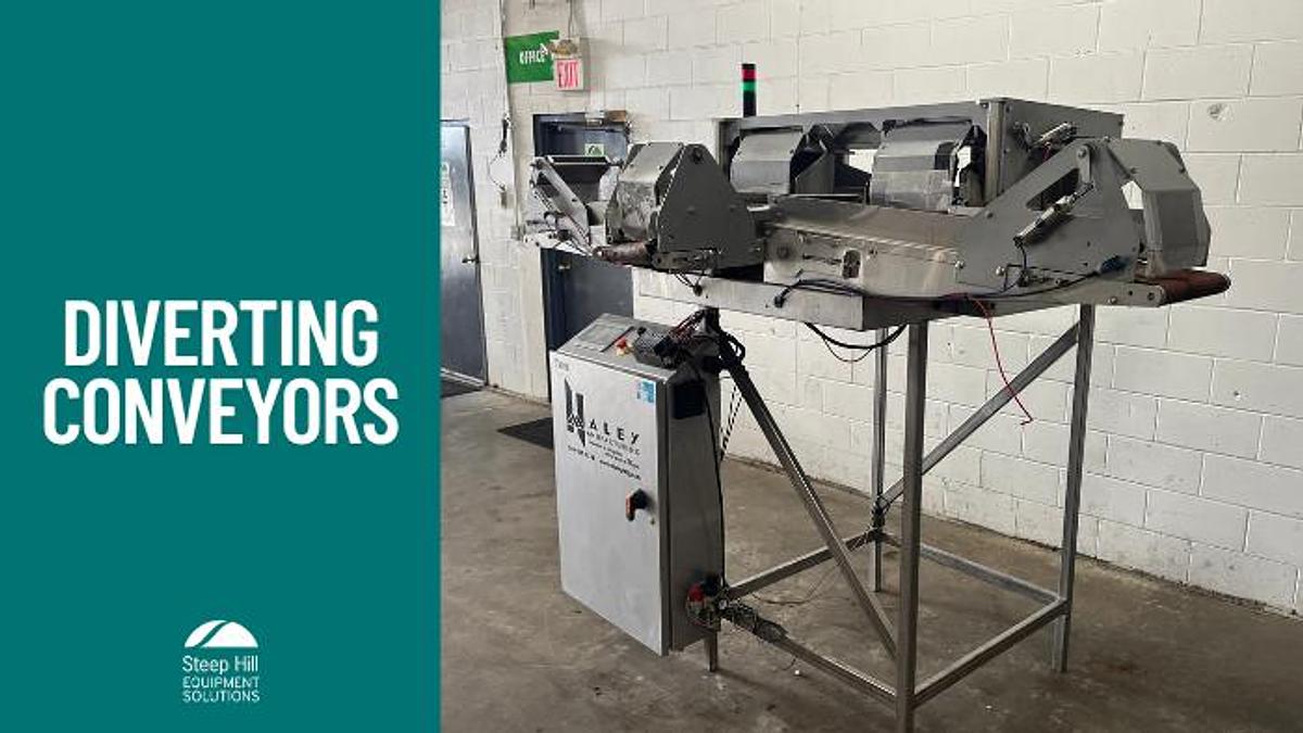 Used Hayley Manufacturing Diverting Conveyor System