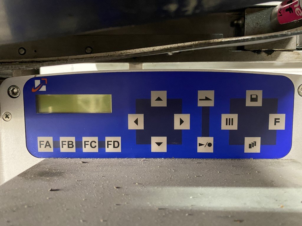 Used CFS OLTB-150L Print & Apply Labeller
