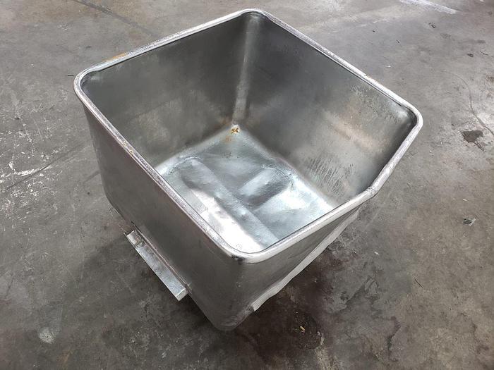 Used Stainless Steel 200L Meat Buggy