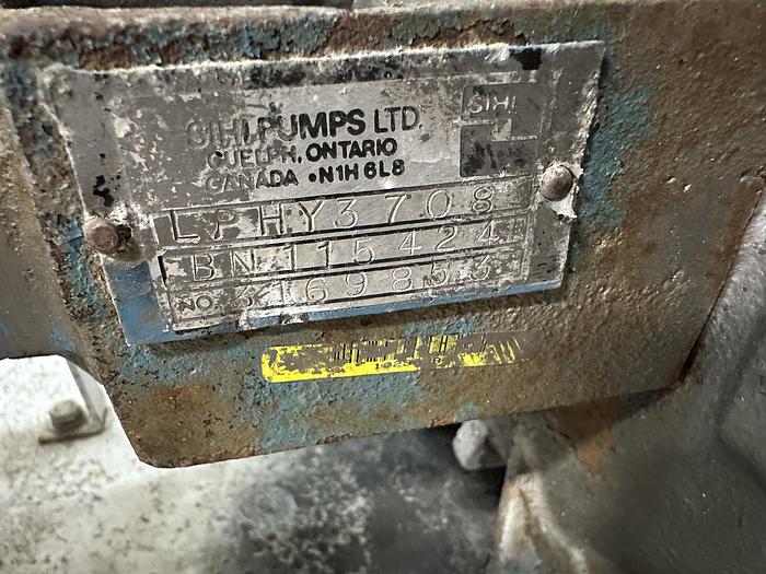 Used SIHI Pumps 7.5HP Vacuum Pump