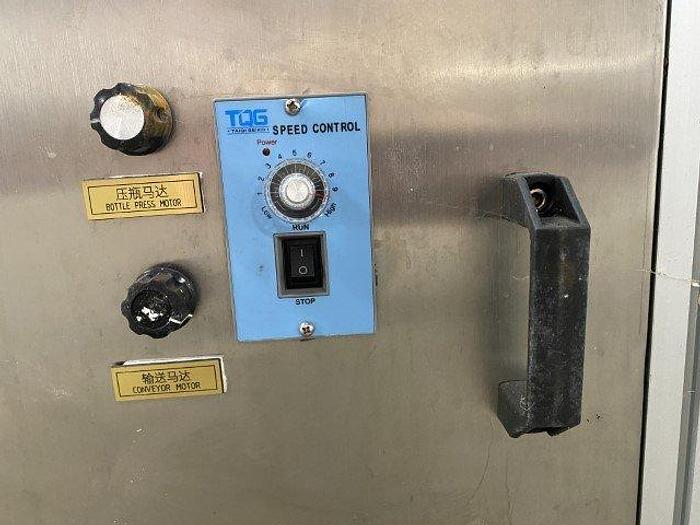 Used Bottle Labelling Station