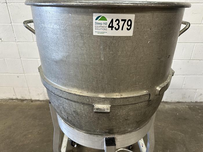 Used Hobart 140 Qt Bowl & Paddles