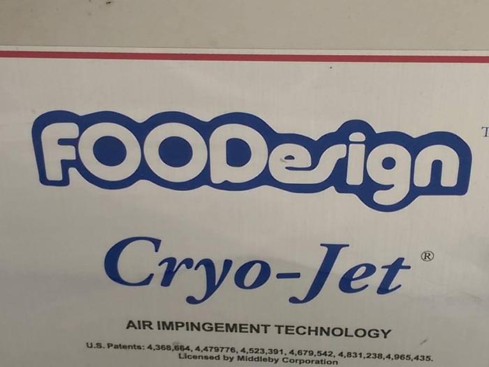 Used Foodesign Cryo-Jet Air Cooling System