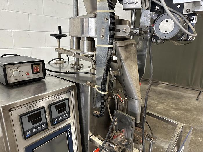 Used VFFS Sachet Machine with Cup Filler