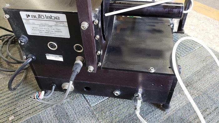 Used Auto Labe 550 Semi-Automatic Bottle Labeler with 280 Label Dispenser