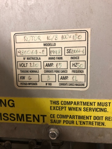 Used Global Rotating Double Rack Oven