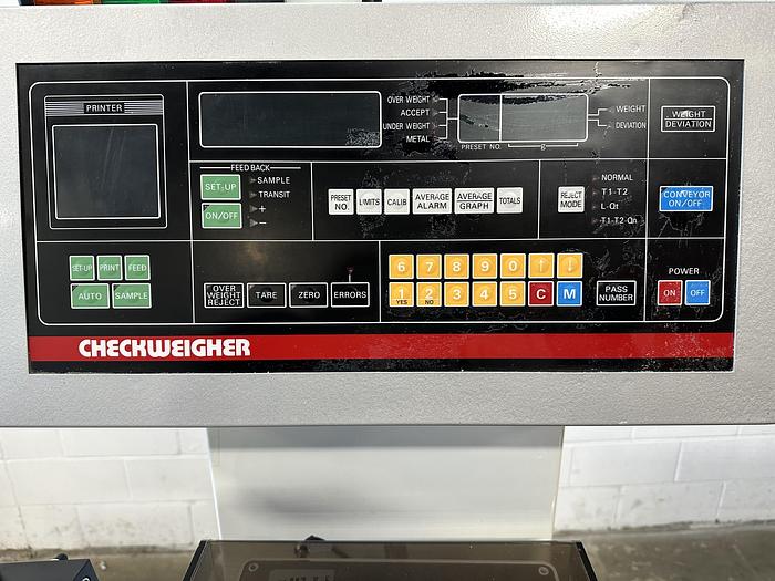 Used Lock Weighchek Checkweigher