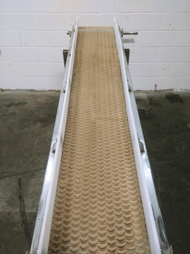 Used 7'L Incline Conveyor