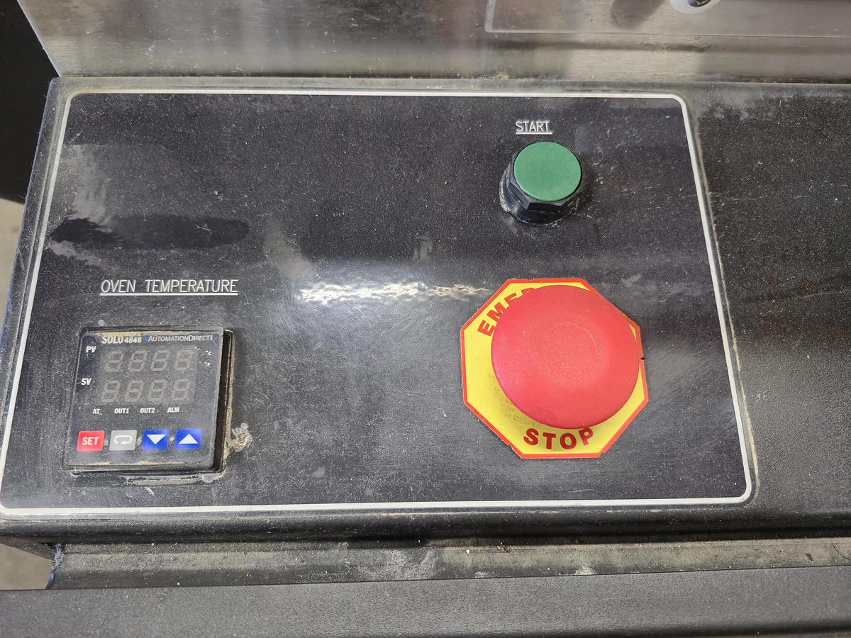 Used API APTU 50-DV Heat Shrink Tunnel