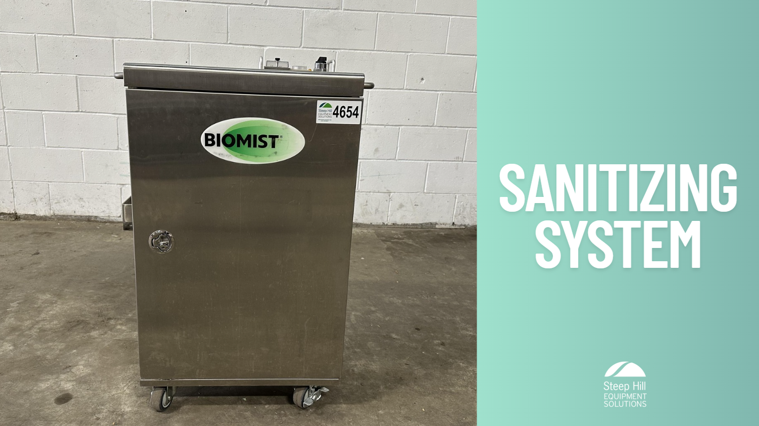 Used Biomist SS20 Power Sanitizing System