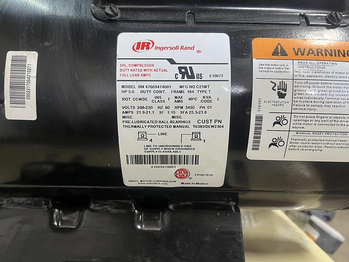Used Ingersoll Rand 5 HP Air Compressor