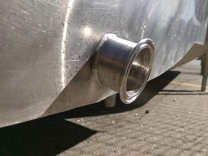 Used Paul Mueller 1250 Gallon SS Horizontal Tank